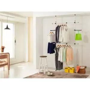 [JED] 걸이 고정식행거 PS재질수납스탠드 PS재질 25mm 25mm옷걸이