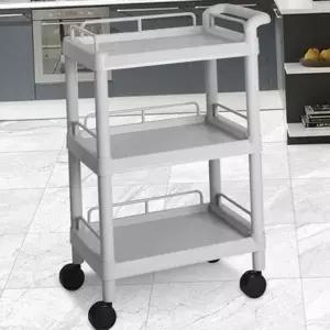 [골드스마일]선반형 서빙카 카트 업소용 이동식 왜건 3단 다용도 주방