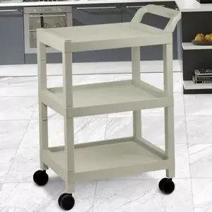 [골드스마일]다용도 병원용 카트 서빙용 주방 서빙 카트 3단 트롤리 업소용