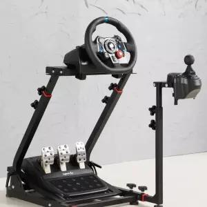 레이싱게임 거치대 게임 기어 컨트롤러 접이식 스탠드 시트