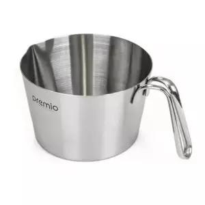 스텐계량컵 키친아트 계량컵 인덕션 스텐 손잡이 용량컵 16cm 급식계량컵