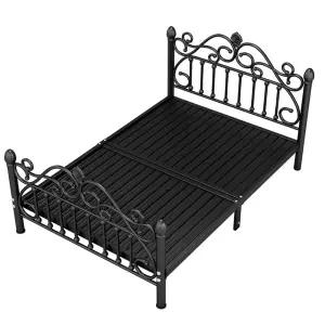 조립식 철제 침대 프레임 기숙사 호텔형 베드 원룸 침대틀