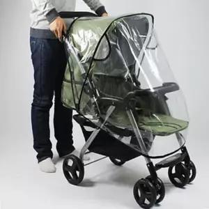 비 레인커버 유모차 방수 바람 먼지 커버 방패