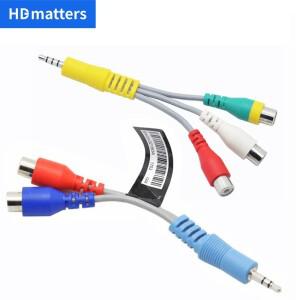 삼성호환 젠더 케이블 BN39-02189A DC-RCA AV 어댑터 AC 4K TV용