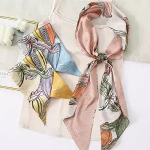 여성 봄 가을 간절기 데일리 캐주얼 넥 포인트 스카프 여자스카프 부드러운스카프