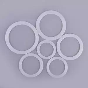 2Pcs 커피 포트 와셔 3mm 두께 켓 링 실리콘 커피 포트 씰 링 메이커 액세서리