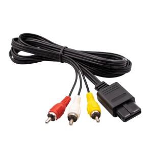 닌텐도호환 N64 AV 케이블 NGC SNES 멀티 1.8M  오디오 및 비디오