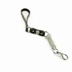 [반려] 강아지 핸들러 리드줄 블랙 개목줄 소형견리드줄 중형견리드줄