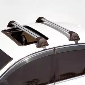 차량용 윈드가드 무타공 설치 짐받이 바람소리 저감 유광