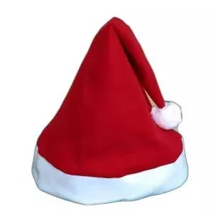 장식 맞춤형 산타모자 홈파티 클로스 털 레드 대형 지름