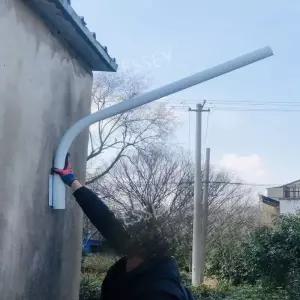 폴대 전신주 벽걸이 레이더 홀더 램프 가로등암대 직선