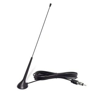 [미국배송] 빙푸 유니버설 카 라디오 안테나 마그네틱 베이스 DIN 플러그 에어리얼 차량용 트럭 SUV RV 마린 보트 스테레오 오디오 헤드 유닛 CD 미디어 수신기 플레이어