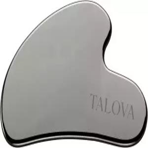 탈로바 - 304등급 스테인리스 스틸 과샤 페이셜 툴 얼굴과 몸을 위한 긴장 마사지 및 조각 도구 림프 배액