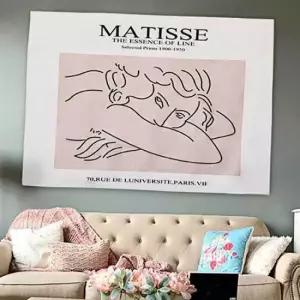 주방 패브릭 포스터 대형 L 거실 디자인