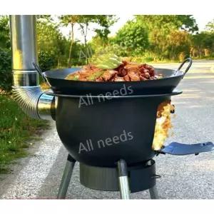 가마솥 솥뚜껑 바베큐 화덕난로 아궁이 야외 드럼통 스토브