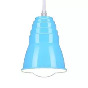 [Deco] 실내조명 램프등 홈조명 1등 레이디블루 팬던트 75cm