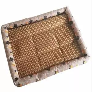 [반려] 애견 라탄 방석 대 반려견침대 개방석 고양이침대