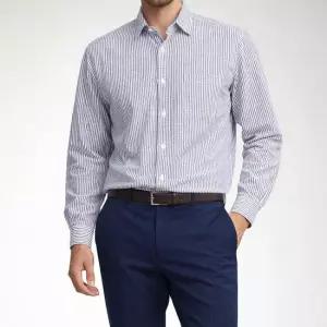 시어서커 스트라이프셔츠 남성 여름 긴팔 쿨링 데일리남방