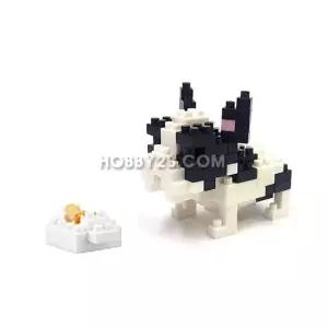 블록완구 나노블럭 프랑스 불독 110조각 [BTS52632]