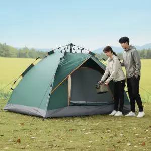 2 3인용 그린 아우터   텐트 나들이용 자동 캠핑 그늘막