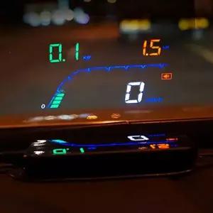 [에이치플러스몰]차량 헤드업 디스플레이 차량 속도 표시기 HUD OBD형 속도계 데이터