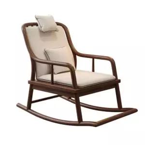 흔들 의자 원목형 쿠션형 스윙 등받이 나무 거실 엔틱 야외 베란다 편안한 고급 라탄