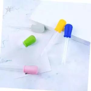 어항 물갈이 액체 이동 투명 미니 스포이드 물감 놀이 실험 용품 컬러 눈금 측정