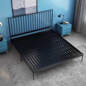 일반침대침대 철제프레임 퀸사이즈 블랙 침대틀 일반형 안방