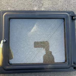 장작난로문 아궁이문 내열유리 문짝 손잡이