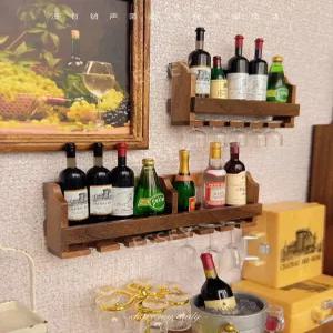 트레이 케 장식 플레이트 철재 미니어처 디저트 화이트