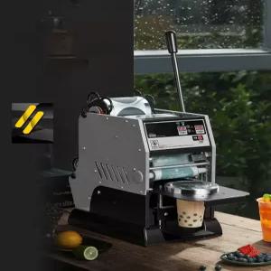 전자동 음료컵 실링기 생과일주스 버블티 커피