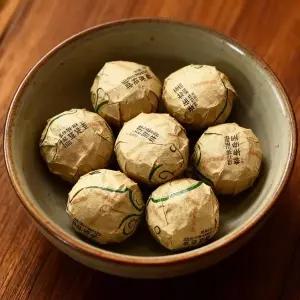 호환  100% 천연 인도산 익은 푸얼 투오 백 DIY 파티 푸얼 캔디 재활용 포장재