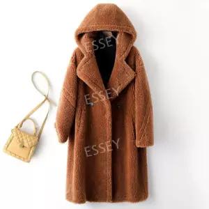 여성 자켓 여성의류 후리스 빅사이즈 점퍼 롱코트 뽀글이 코트 아우터 겨울 양털 숄카라