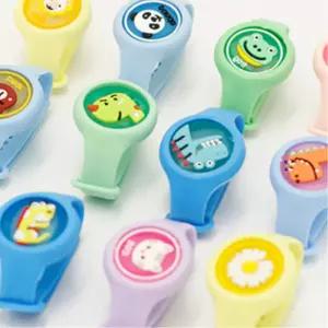 여름 단체선물 귀여운 모기기피 LED 팔찌12P 학원 어린이날 반지