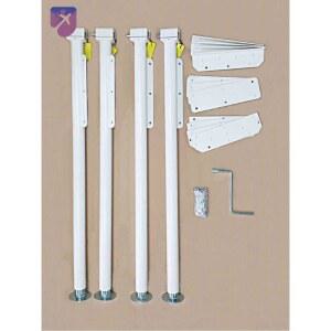 거치대 트레일러잭 주차 트럭 트럭캠퍼 기둥 다리 카라반 세트