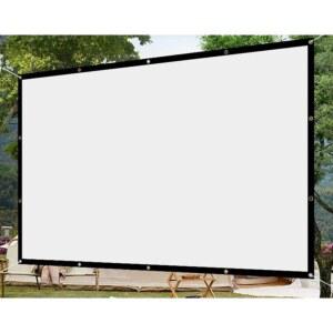 빔프로젝트 스크린 300인치 와이드 초대형 대형 참고 빔프로젝터