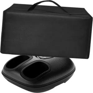 RENPHO 발 마사지기/발 난방기용 먼지 커버 전기 시아츠 헤비 듀티 방진 나일론 케이스 블랙
