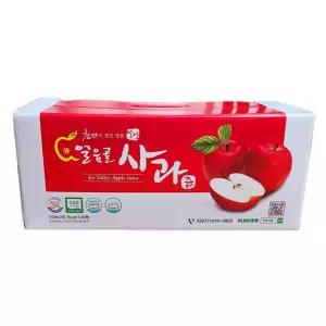 햇빛식품 밀양 얼음골 사과즙 110ml 30개