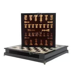 체스세트 원목 보드게임 고급 체스판 테이블 서랍