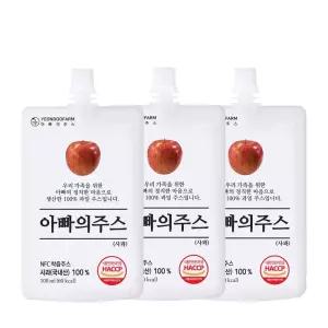 아빠의주스 찢어먹는 사과 주스 100ml 30개