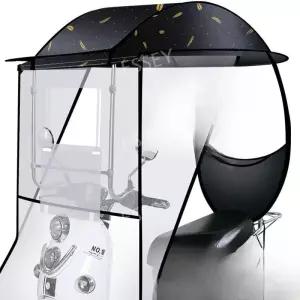 자전거지붕 캐노피 차양막 비막이 트레일러 전기자전거 오토바이