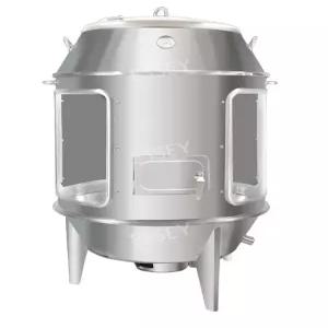 오리훈제 스텐 소형 기계 원통형 구이 바베큐 숯불