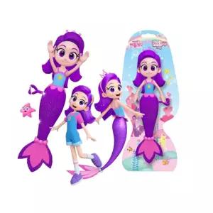 움직이는장난감 헤엄치는 인어공주 퍼플 어린이완구 변신놀이 코스프레 5세