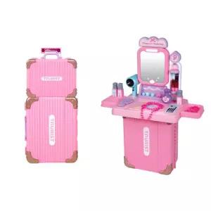 멜로디 아이여행캐리어 화장대 딸아이 크리스마스 소꿉놀이 이모선물 5세