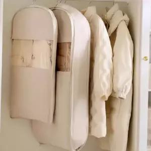 옷걸이형 압축 겨울 침구류 습기 의류 압축 커버 감소 파우치 지퍼형 투명 절약 공간 여행 먼지 방수