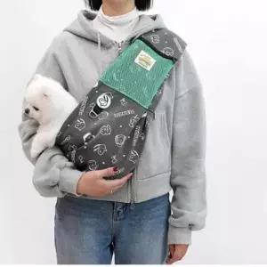 [반려] 강아지 슬링백 강아지이동가방 애견산책가방 강아지산책가방