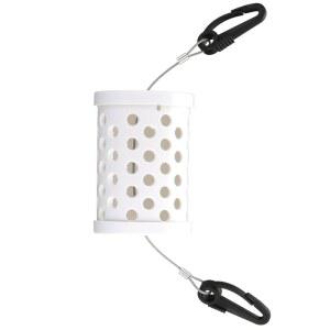 HOLLOWFLY 대형 박스 구멍 홀더 케이지 피더 기능 다중 플라스틱 분산 인치 게장 낚시용 미끼 용기 스타일 용량 낚시