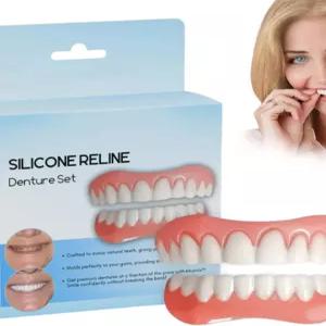 임시틀니 깨진이빨 가짜치아 임시치아 틀리 잇몸 하얀