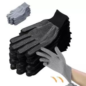 호환  10PCS 나일론 장갑 통기성 미끄럼 방지 사이클링에 적합 원예 낚시 캠핑 노동 보호 장갑 다중 상황에