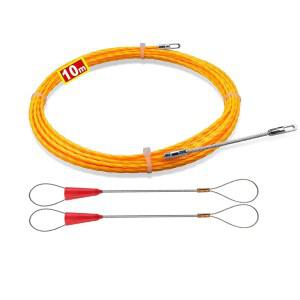 전기 물고기 테이프 10m 가이드 풀러 벽을 통과하는 | 와이어 스네이크 스프 3.0mm